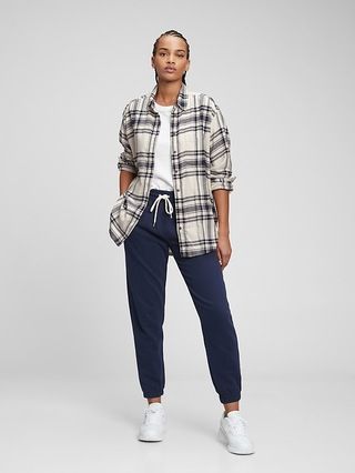 Oversized Flannel Shirt | Gap (US)