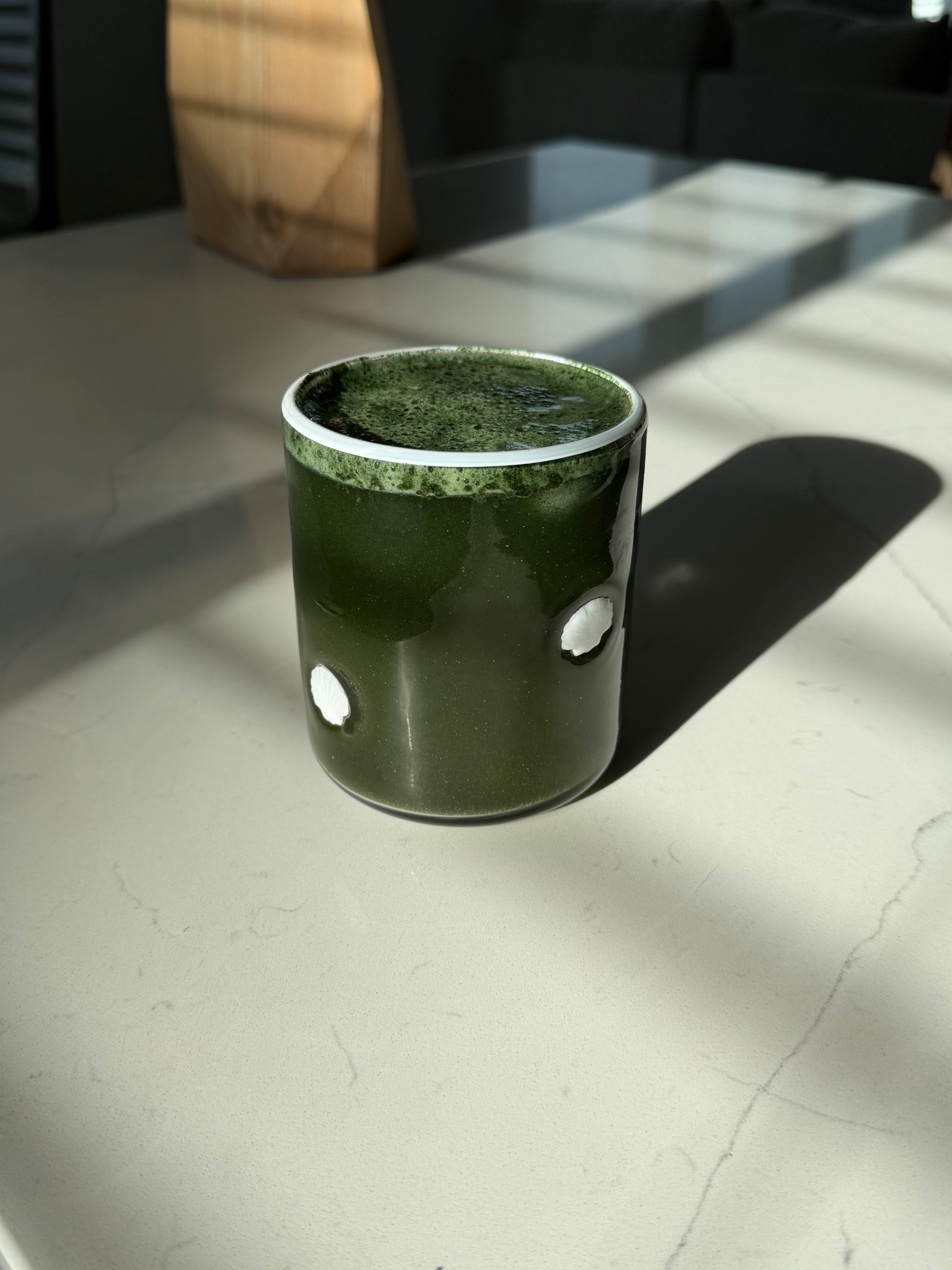 Wellness bevy with a side of coastal 🐚 drinks always taste better in a fun glasss

#LTKdayinmylife #LTKHome