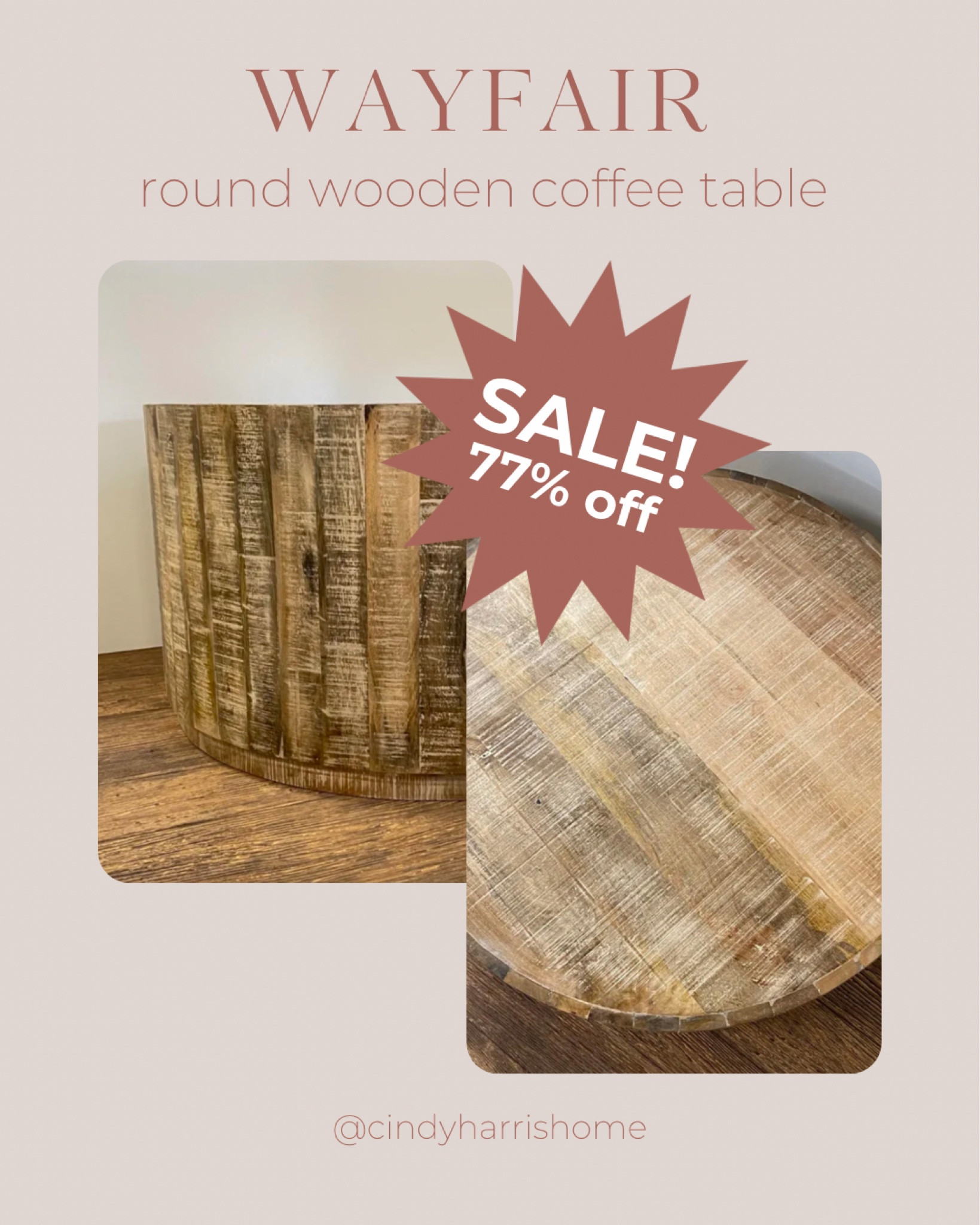 Similar to my current living room coffee table — and it’s on super sale for 77% off right now!! 🤩 


#LTKhome #LTKSale