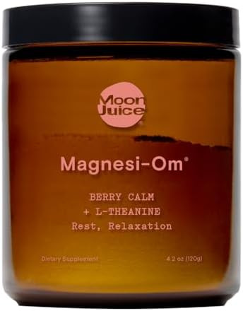 Moon Juice Magnesi-Om Magnesium Powder Supplement - Chelated Magnesium Complex + L-Theanine Blend... | Amazon (US)