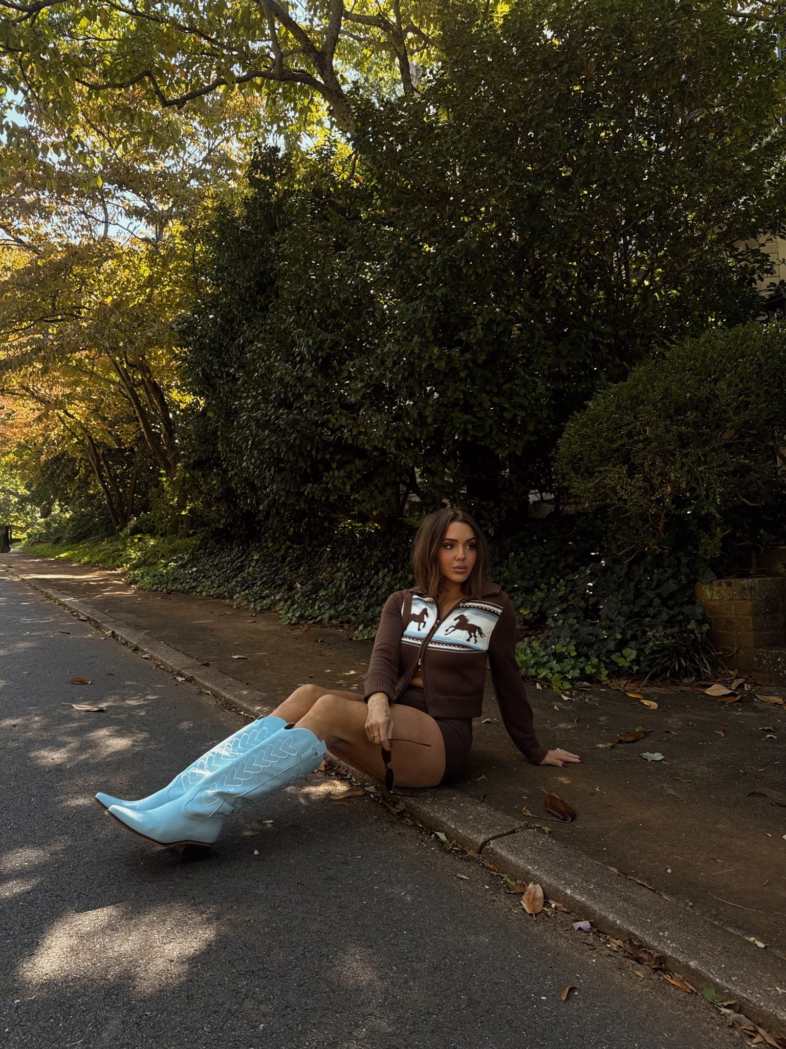 Fall transition ootd with #abercrombie and #peppermayo 

#LTKNYFW #LTKSeasonal #LTKFindsUnder100