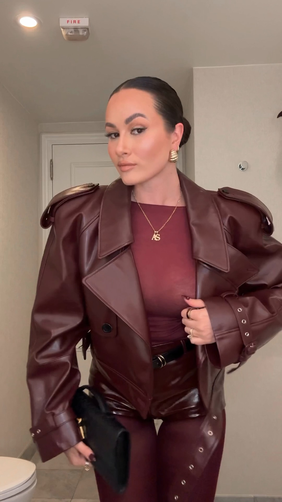 Get ready with me for the holiday season - loving anything burgundy this time of year!

#LTKgrwm #LTKootd #LTKSeasonal