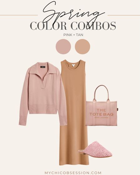 Think fresh and chic with a pink and tan combo this spring! These colors perfectly complement each other, adding a pop of vibrance while keeping it balanced. Experiment with different shades to best suit your style’

#LTKSeasonal #LTKstyletip