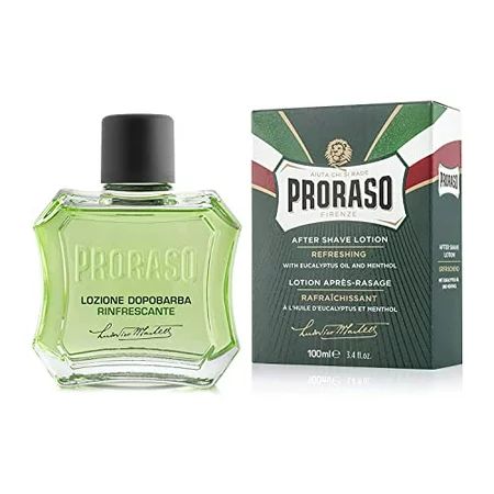 Proraso After Shave Lotion for Men Refreshing and Toning with Menthol and Eucalyptus Oil 3.4 Fl Oz | Walmart (US)