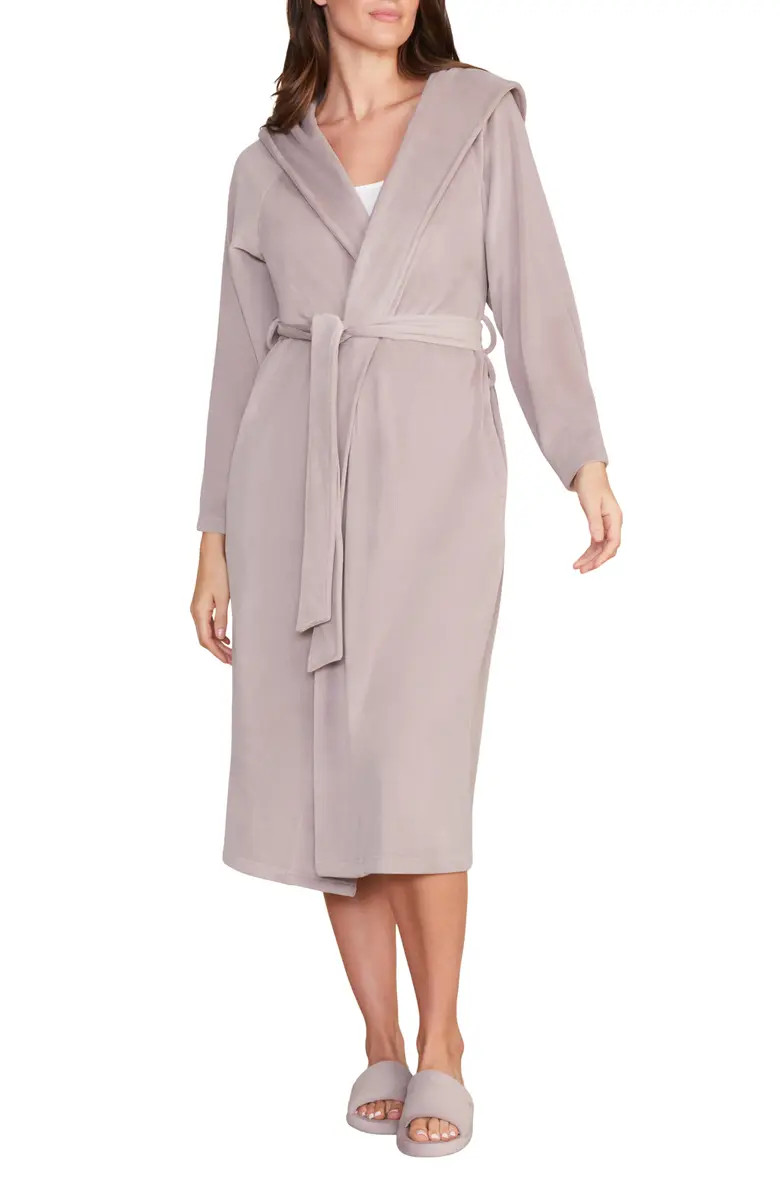 LuxeChic® Hooded Velour Robe | Nordstrom Rack