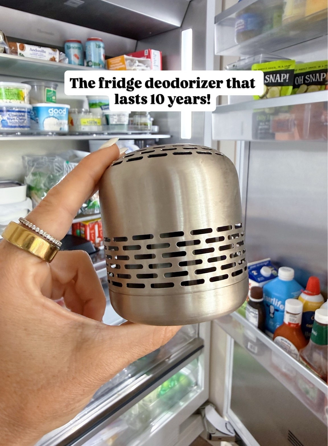 Amazon prime day deal not to miss! This fridge deodorizer lasts up to 10 years and is on sale now.￼

#LTKHome #LTKSaleAlert #LTKmomlife