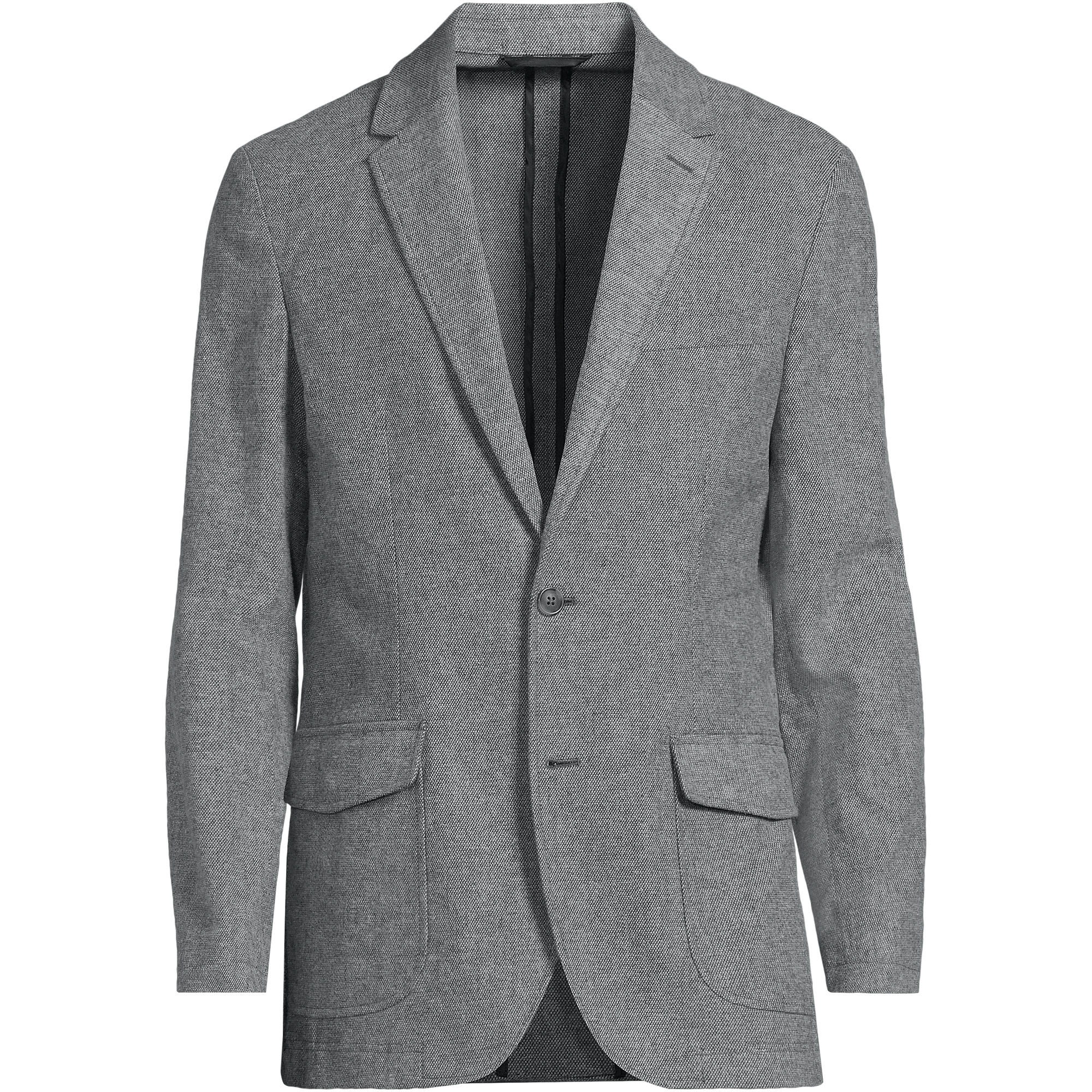 Men's Textured Dobby Blazer | Lands' End (US)