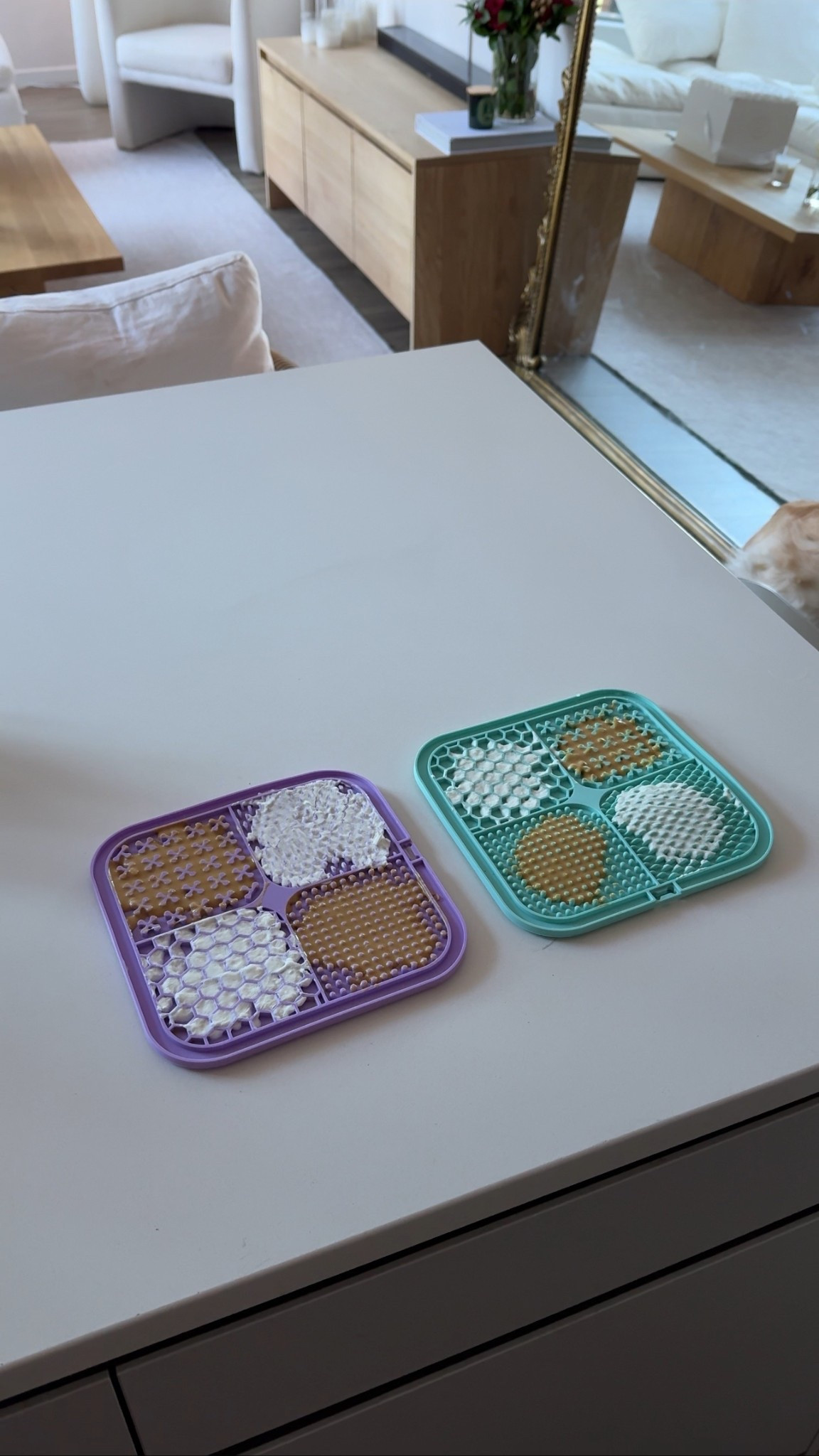 lick mats for dogs!