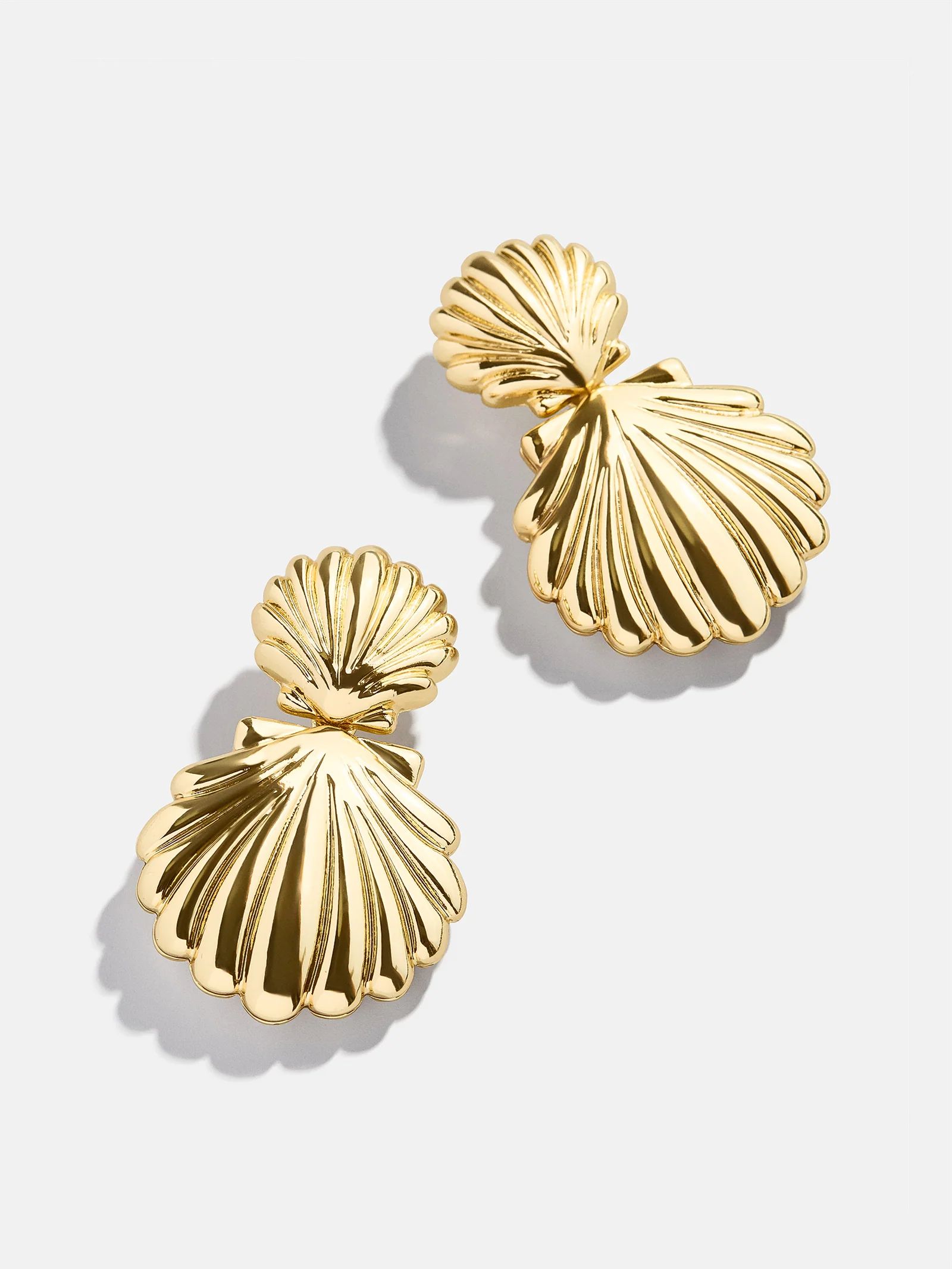 Out of This Shell Earrings - Gold | BaubleBar (US)