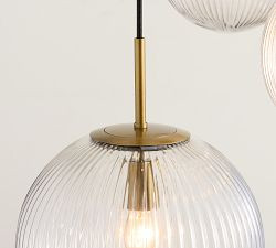 Cooper Glass Multi Globe Pendant (18") | Pottery Barn (US)