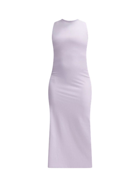 All Aligned Ribbed Midi Dress | Lululemon (US)
