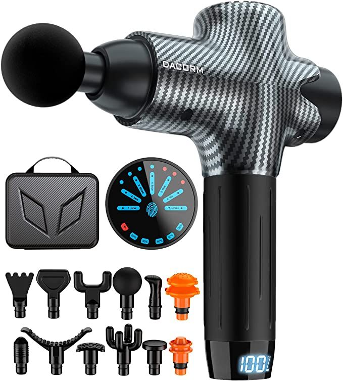 Amazon.com: Massage Gun - Percussion Muscle Massage Gun for Athletes, Super Quiet Portable Electr... | Amazon (US)