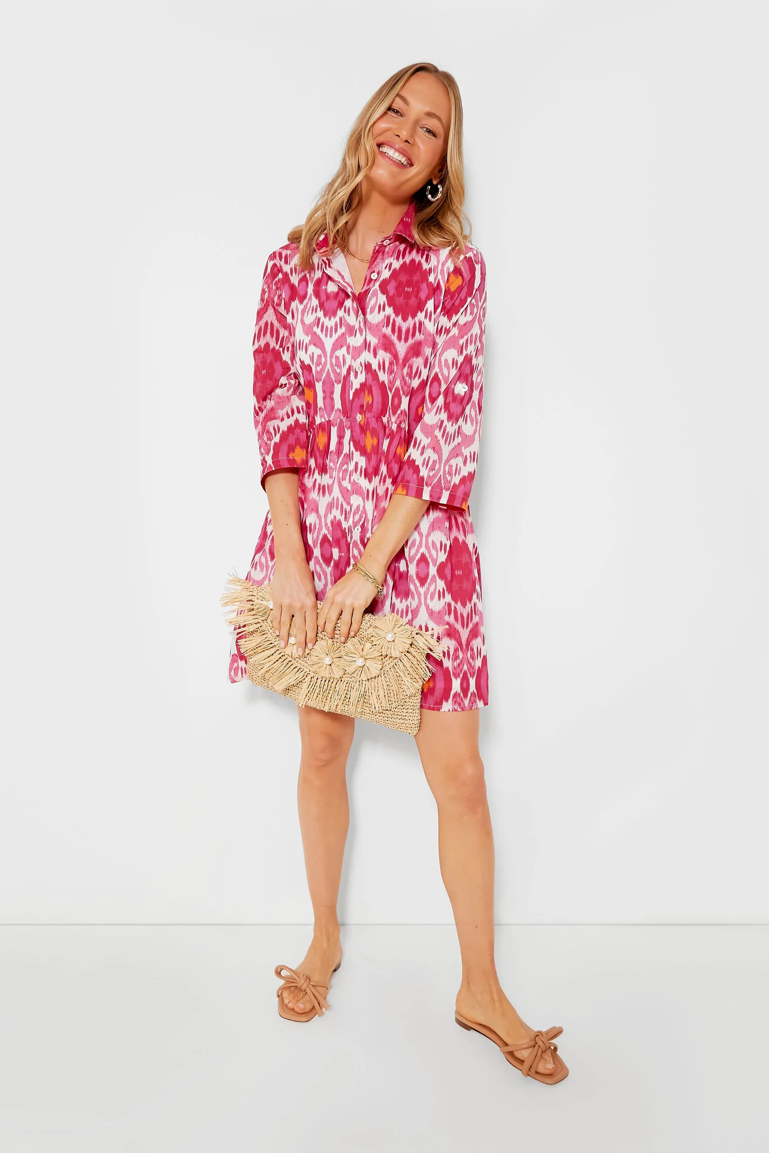 Magenta June Deauville Dress | Tuckernuck (US)