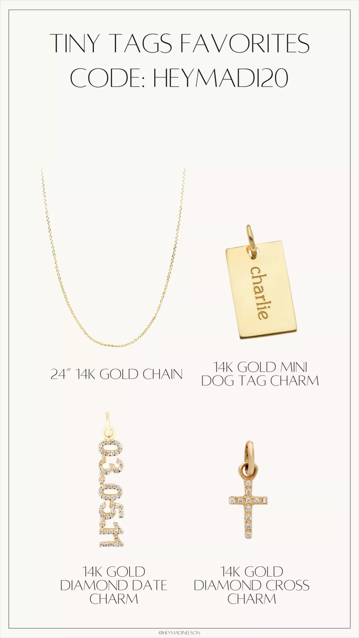 Mini-Me Chain Strap curated on LTK