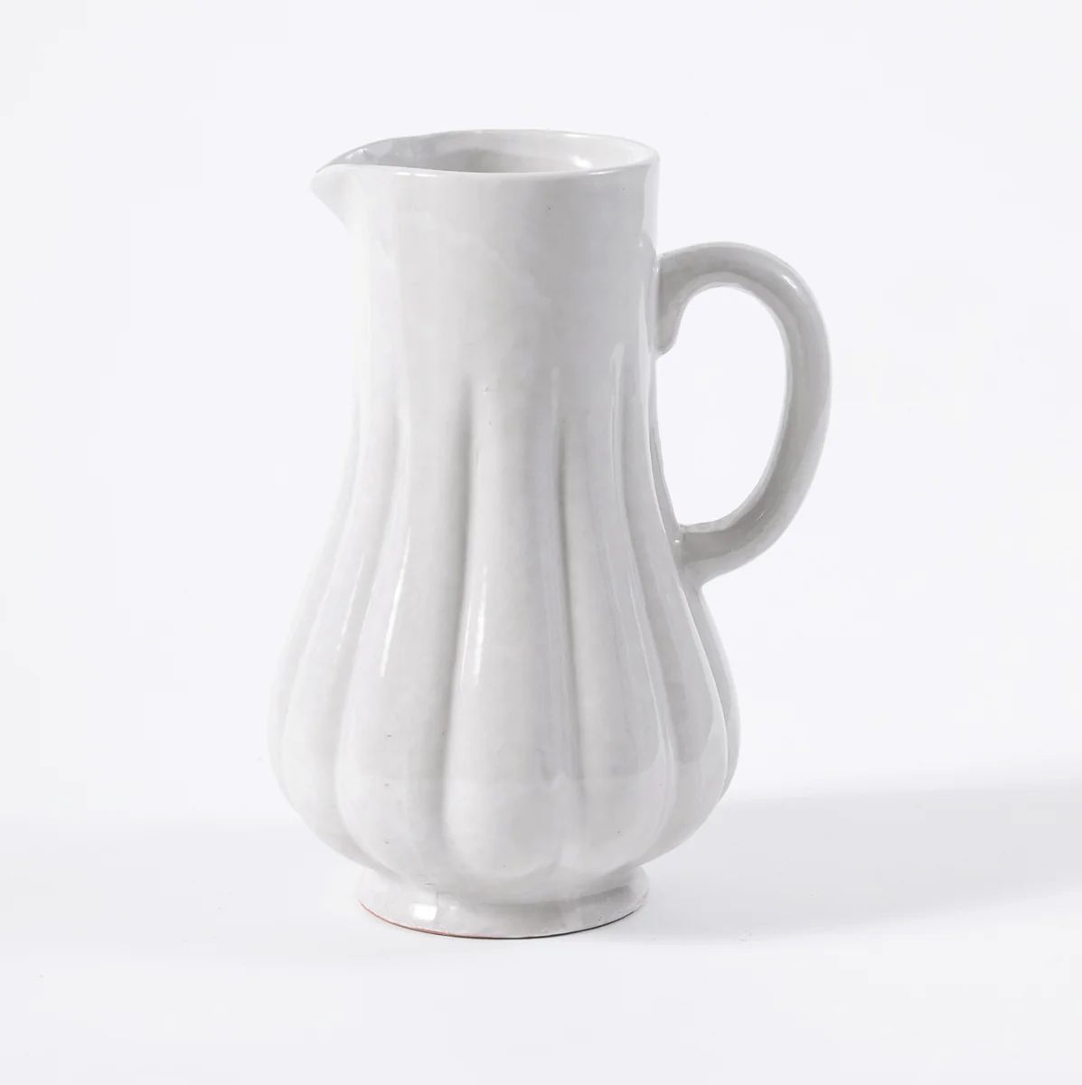 Lenore Fluted Pitcher | Stoffer Home