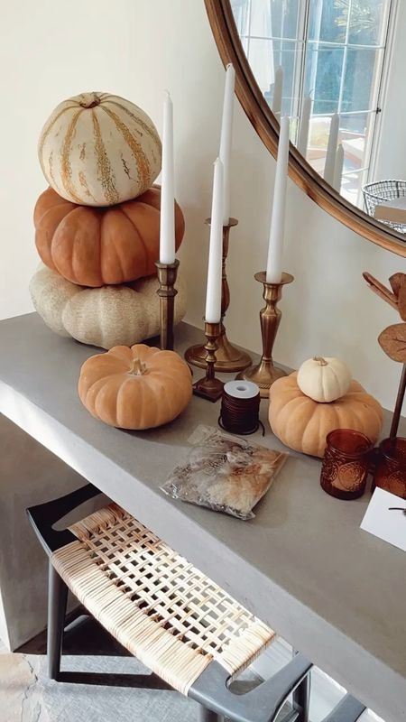 Getting my Thanksgiving table decor together early this year! Most items ship pretty fast. 👍🏻 Linked everything I’m using to here. 

#thanksgivingdecor #thanksgivingtable #tablescape #falltable


#LTKhome