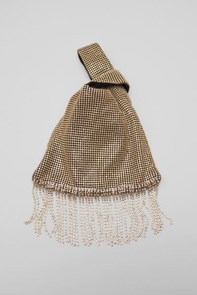 Clutch mit Strasssteinen | H&M (DE, AT, CH, NL, FI)