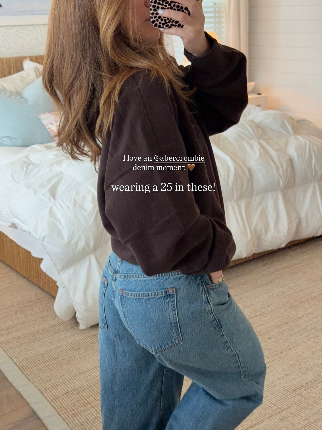 the @abercrombie denim sale continues!!! #abercrombiepartner 

#LTKPetite #LTKSaleAlert