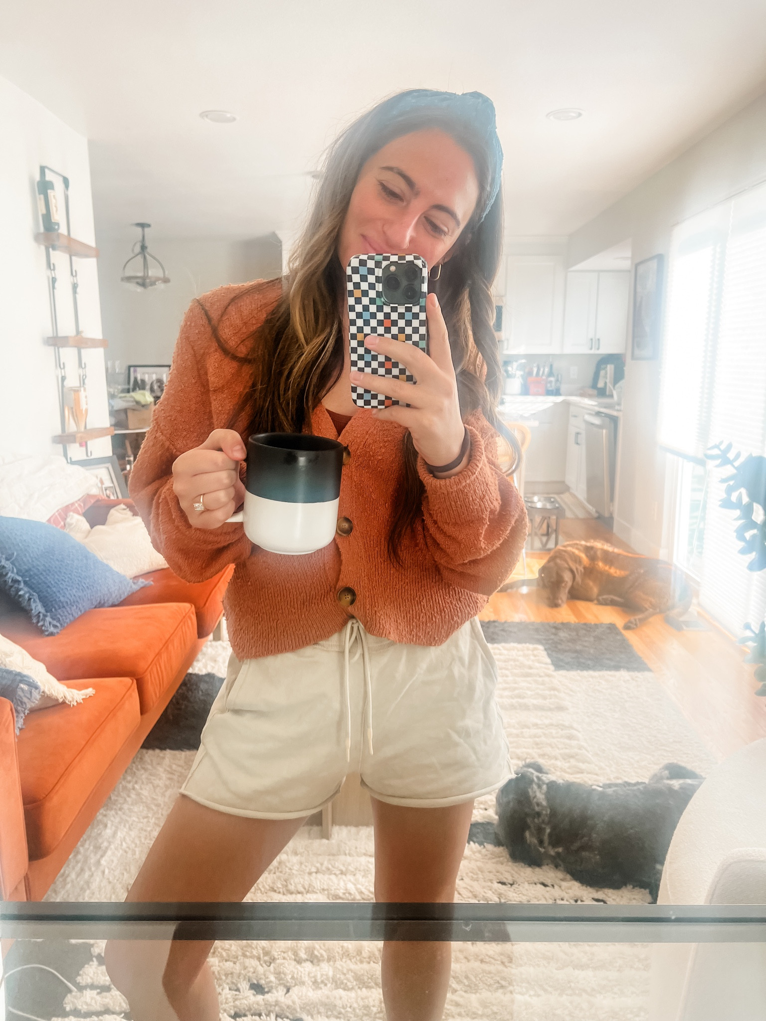 TGIF! The sun is shining HARD TODAY! And I am so happy about It! Love how I can make this Free People sweater a casual WFH look. these shorts are old joylab ones from Target I have always regretted not getting them in a few colors because they are always my go to! 

Also, this coffee mug is one I had on my registry and they are so modern, cute, & hold a lot of coffee!

#LTKwedding #LTKfindsunder50 #LTKstyletip