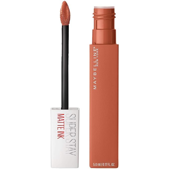 Maybelline New York SuperStay Matte Ink Un-nude Liquid Lipstick, Fighter, 0.17 Ounce | Amazon (US)