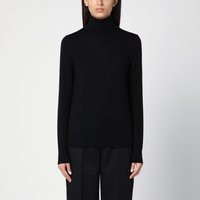 Calvin Klein Black Wool Turtleneck Sweater | Balardi (US & Canada)
