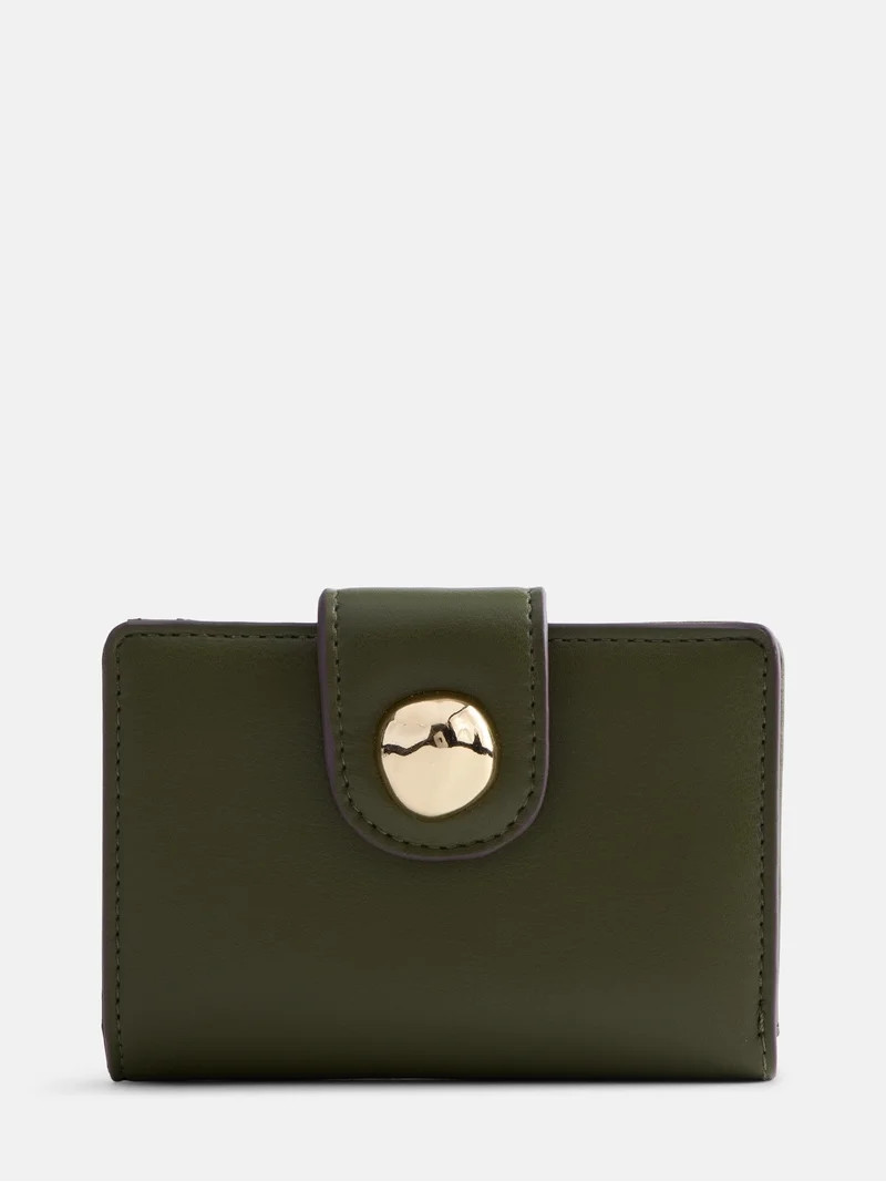 Scenario Women's Tab Indexer Wallet, Burnt Olive | Walmart (US)