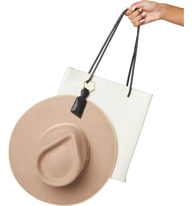 Lindsay Albanese TOPTOTE Leather Hat Holder | Nordstrom | Nordstrom