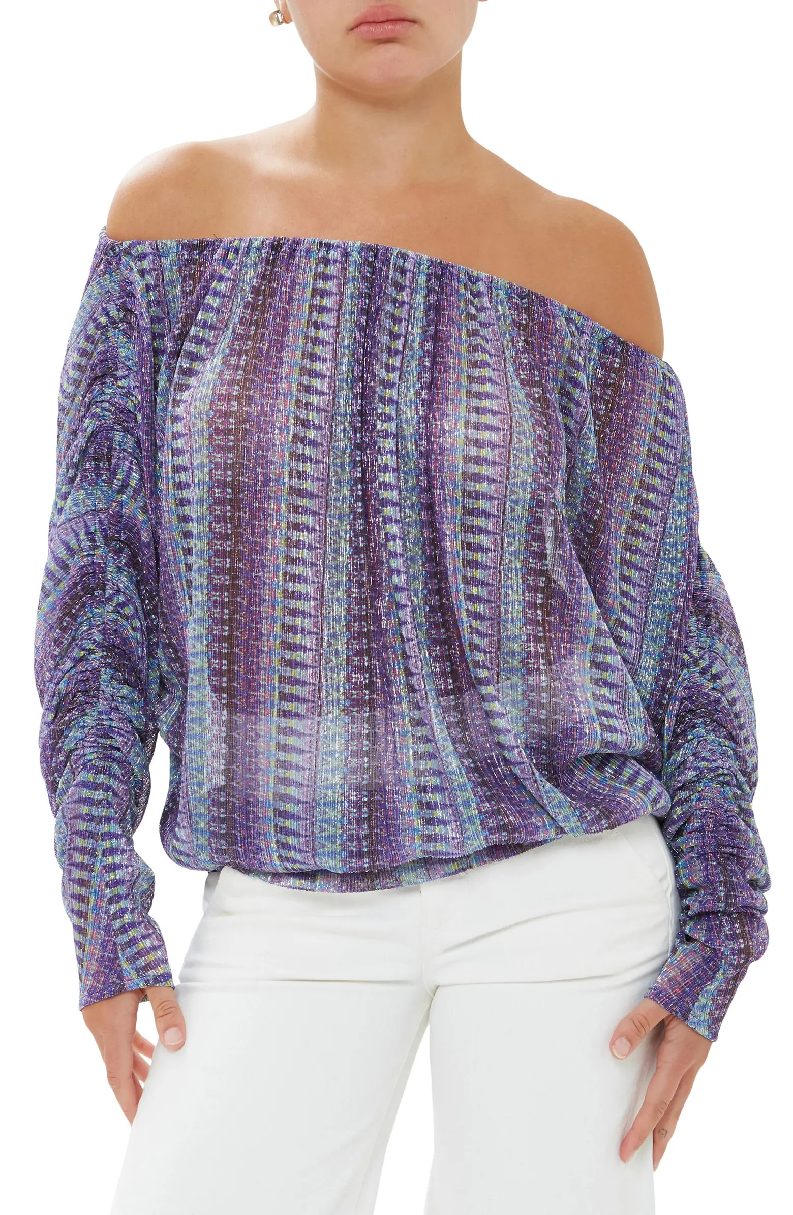 Ramy Brook Grace Long Sleeve Knit Top | Nordstromrack | Nordstrom Rack