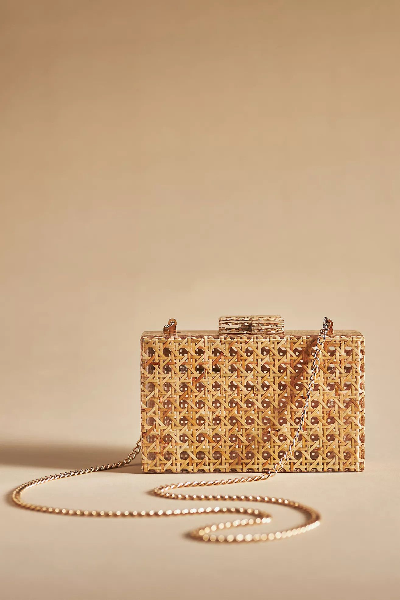 Rae of Light Acrylic Cane Clutch | Anthropologie (US)