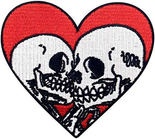 The True Love Till Death Patch Embroidered Applique Iron On Sew On Emblem | Amazon (US)
