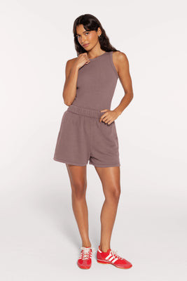 Vintage Fleece Short Cocoa / XL | nuuds
