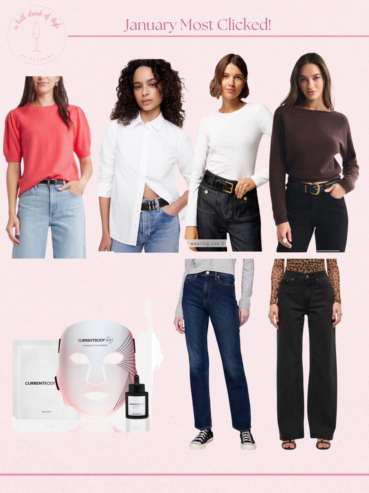 January Most Clicked! 

These are the styles you clicked on most throughout January! 

#LTKOver40 #LTKTall #LTKselfcare