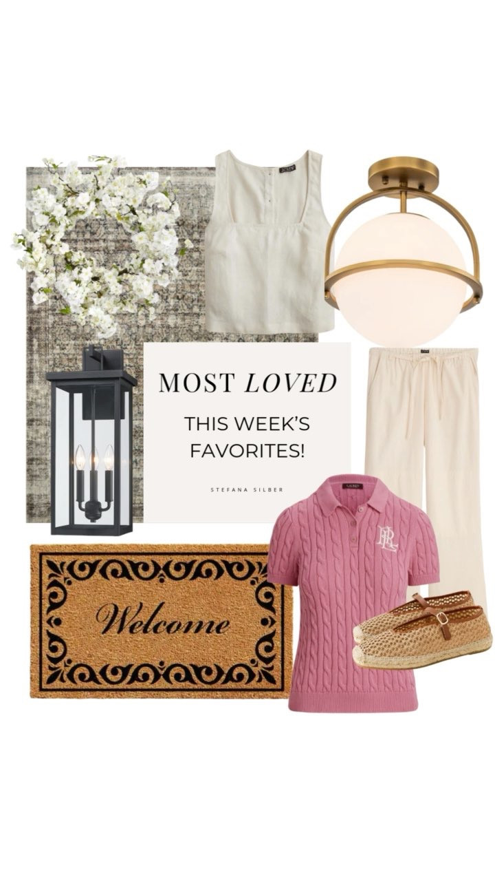 Weekly fashion and home decor faves!

J.Crew, Ralph Lauren, Wayfair, Home Depot, summer outfit, front porch, Stefana Silber 

 #LTKOver40 #LTKHome #LTKStyleTip