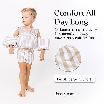 Toddler Swim Shorts, Kids Swimsuit with Stretchy Spandex Liner & Breathable Outer Microfiber Fabr... | Amazon (US)