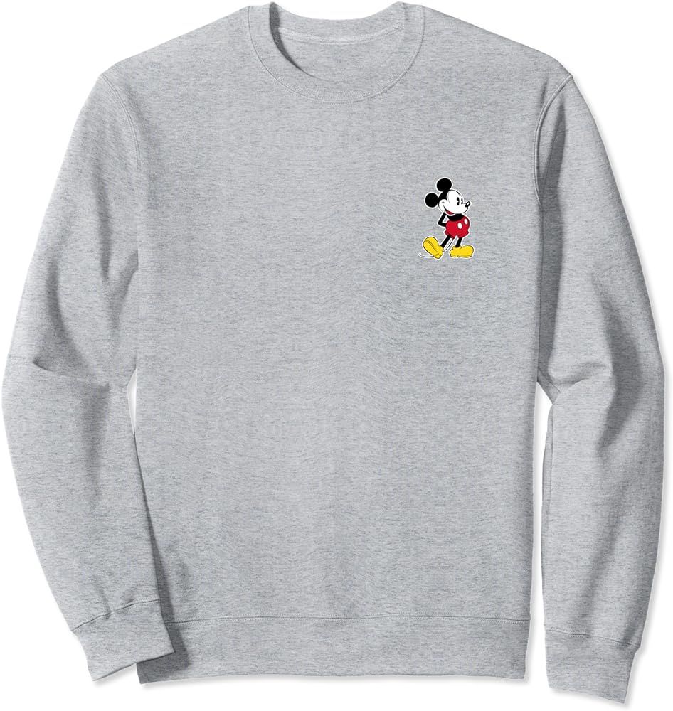 Disney Mickey Mouse Classic Small Pose Sweatshirt | Amazon (US)