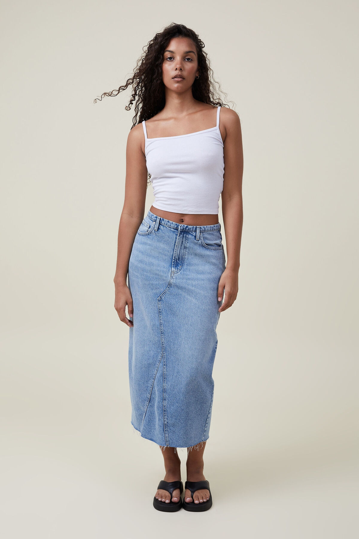 Maxi Denim Skirt | Cotton On (US)