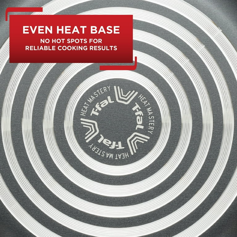 T-fal Easy Care Nonstick Cookware, Griddle, 11 inch, Grey | Walmart (US)