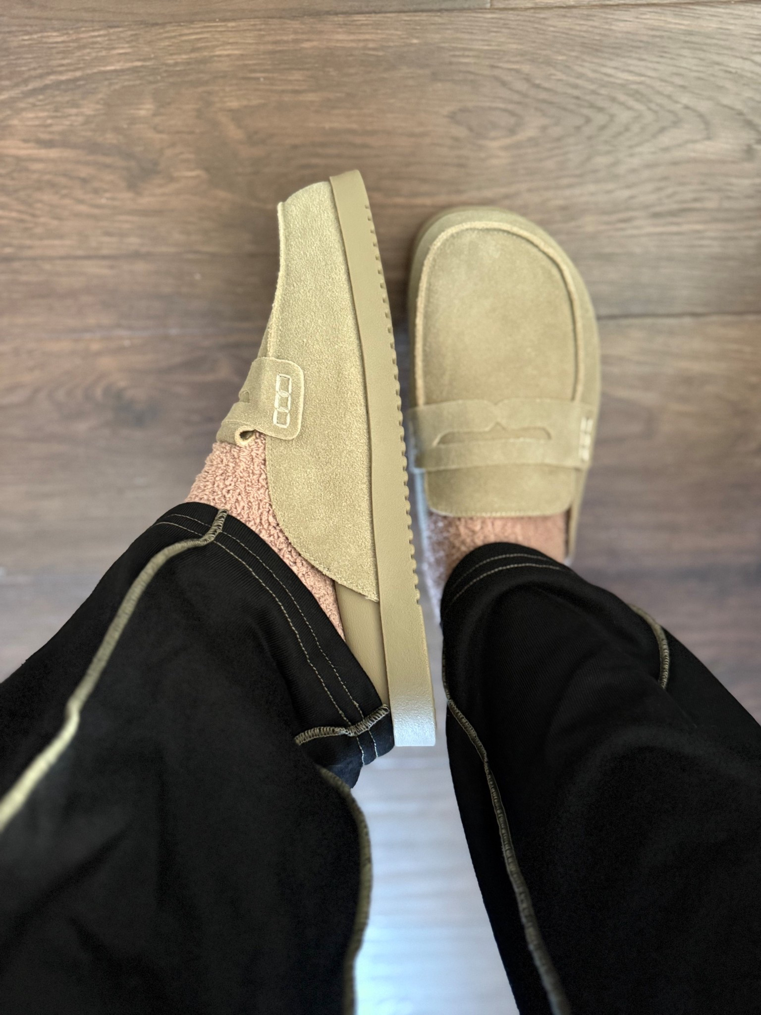 Excuse the fuzzy socks.. I got these super comfortable loafer clogs from Amazon for fall! I know these will be worn on repeat. 

Amazon, fall, clogs, loafers

#LTKShoeCrush #LTKFindsUnder50 #LTKSeasonal