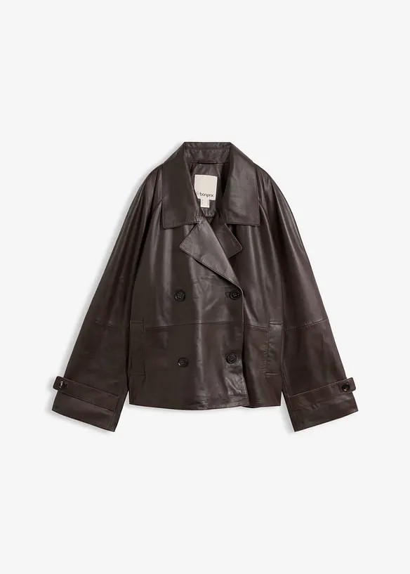 Cabanjacke aus Lammnappa-Leder | Bonprix DE