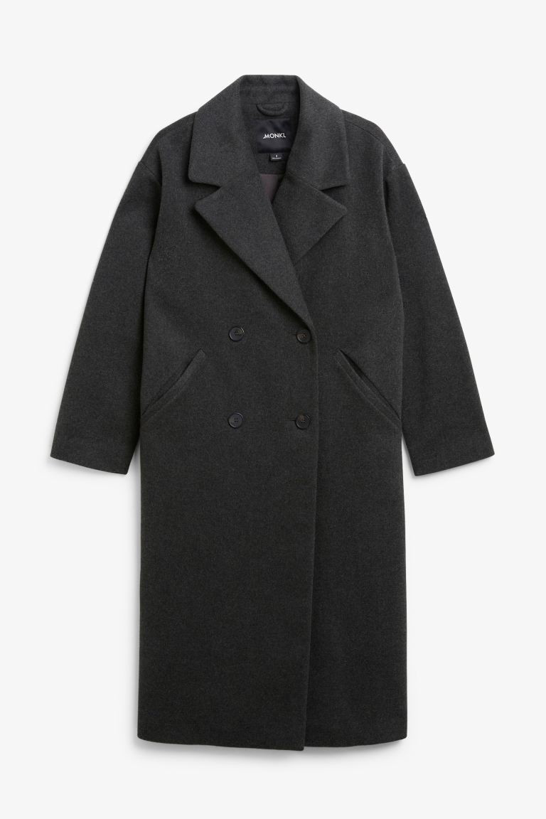 Long double breasted coat | H&M (UK, MY, IN, SG, PH, TW, HK)