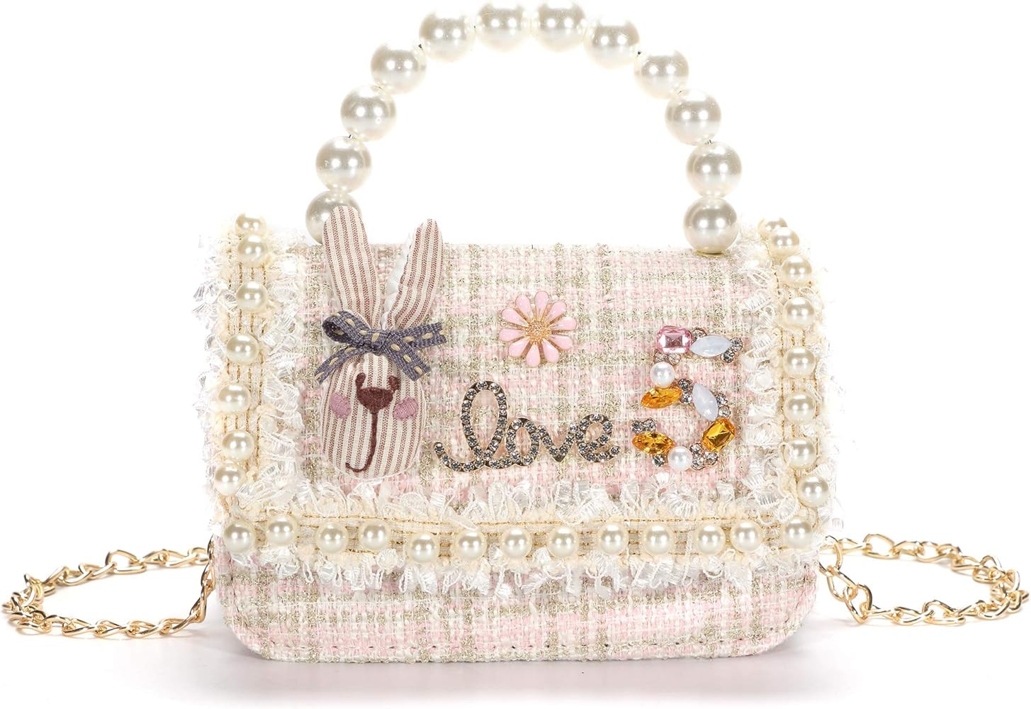 Toddler Gifts Kids Purse for Little Girls Mini Girl's Handbag Shoulder Crossbody Bag | Amazon (US)