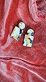 Marble Clay Earrings/Modern Abstract Dangles Design/Lightweight Dangle and Drop Hypo-allergenic/Stat | Amazon (US)