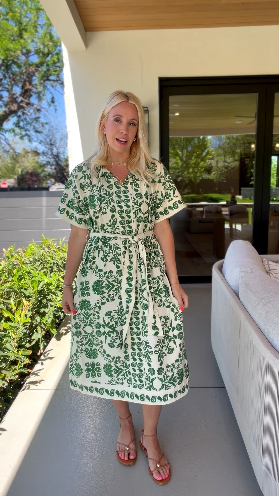 This dress now comes in a midi length! I’m 5’5 wearing a size M and it fits great!

#LTKootd #LTKgrwm #LTKmomlife