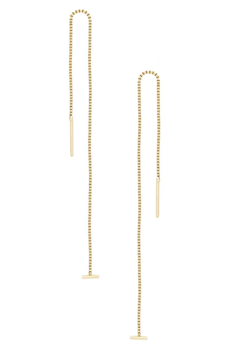 Single Chain Threader Earrings | Nordstrom