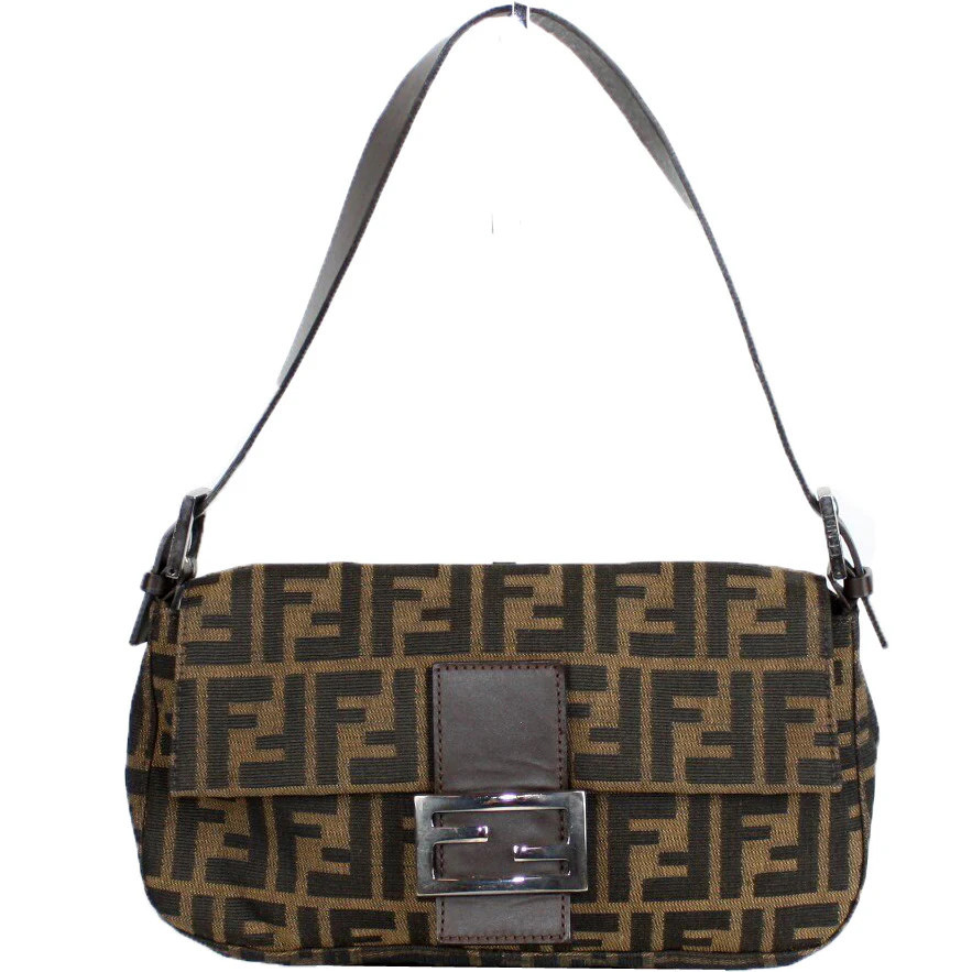 Zucca Canvas Baguette | Keeks Designer Handbags