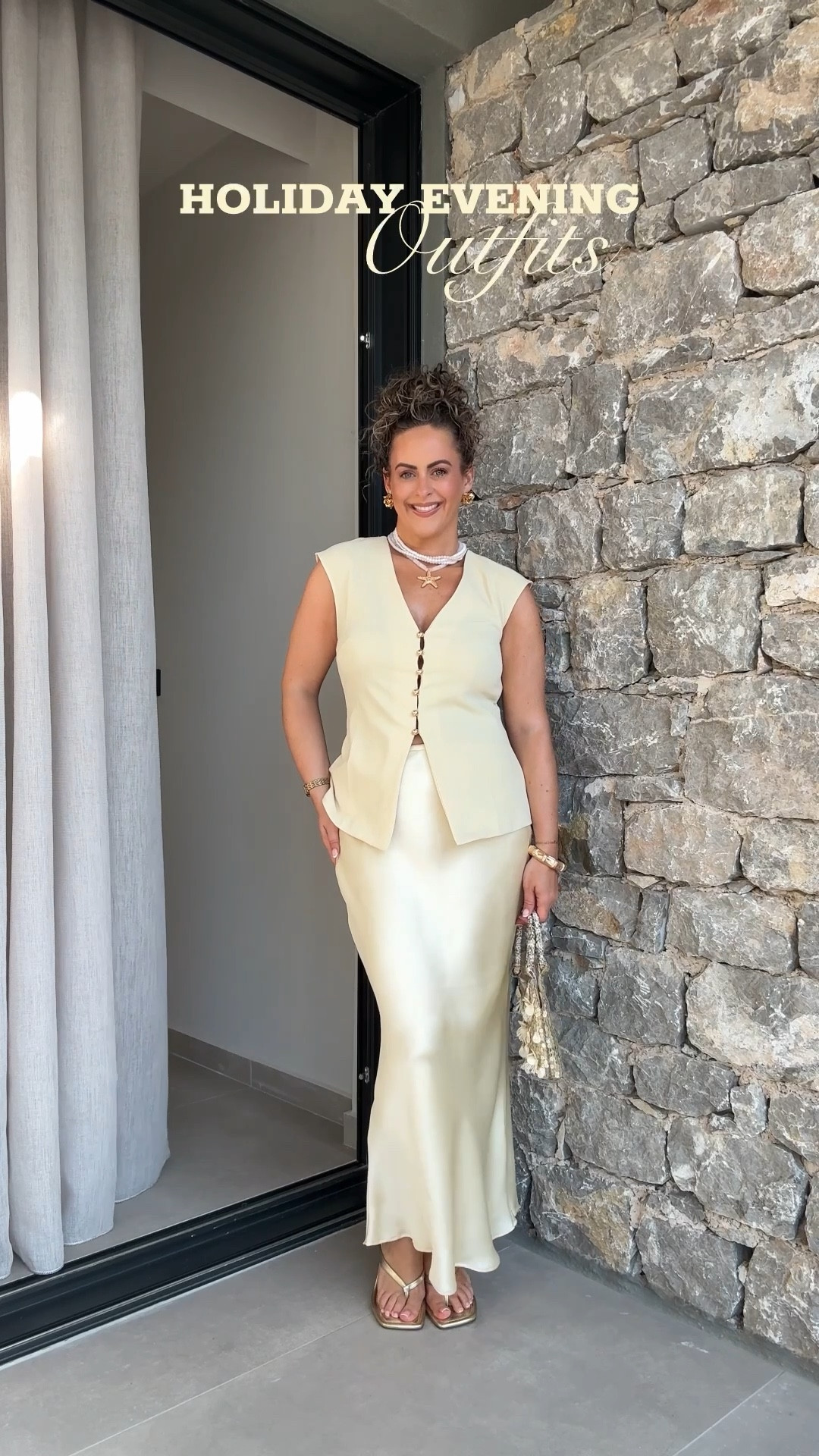 6 holiday evening outfits styling butter yellow 💛✨

I’m a UK SIZE 10, 5ft4 and I’m wearing the following sizes;
Outfit 1
Waistcoat - size medium
Skirt - size 10 

Outfit 2
T-shirt - size small
Skirt - size 8 small

Outfit 3
Shirt - medium
Shorts - small

Outfit 4 
Waistcoat - size 10
Skirt - size 12

Outfit 5
Dress - size small

Outfit 6
Dress - size 10 (I’d say this comes up small, I could have gone up to a 12 for a more comfy fit)

Yellow dresses, butter yellow, holiday outfits, holiday dresses, summer dresses, summer outfits, city break outfits, euro summer outfits 

#LTKmidsize #LTKsummer #LTKstyletip