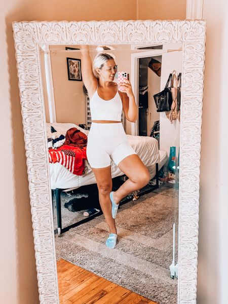 I will be living in this set for the next few weeks
It’s so comfy - feels like a blanket. I got a size medium. It comes with the bra and the shorts, it’s giving YPB vibes 

Best part $13!!! 🤯

#LTKActive #LTKFitness #LTKFindsUnder50