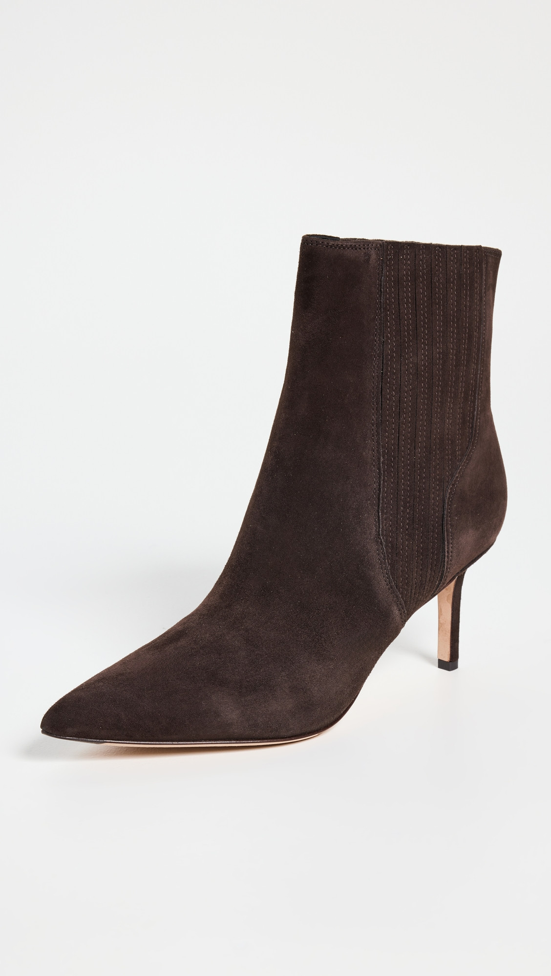 Veronica Beard Lisa Boots 70mm Espresso 10 | Shopbop