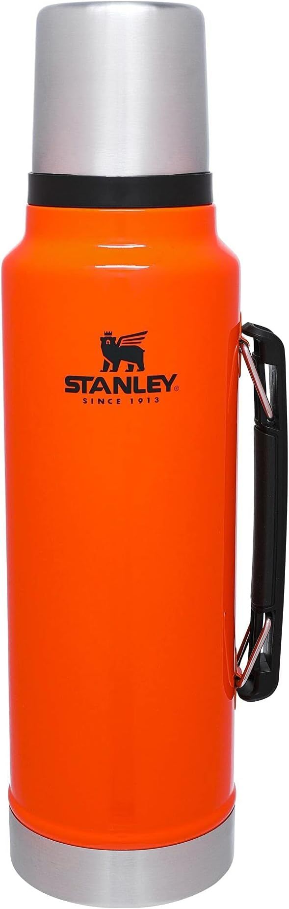 Stanley Classic Vacuum Insulated Wide Mouth Bottle -BPA-Free 18/8 Stainless Steel Thermos for Col... | Amazon (US)