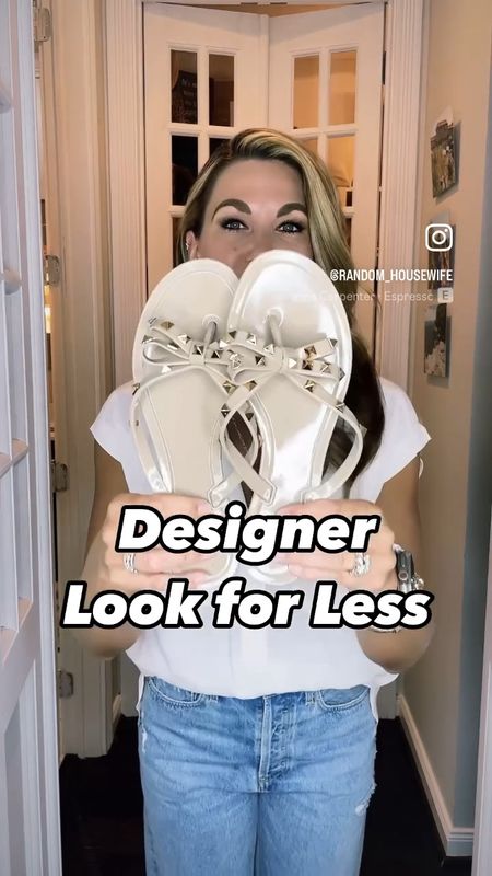 These designer look for less sandals blew my gfs and my minds! They are so similar to her designer ones 

#LTKshoecrush #LTKstyletip #LTKfindsunder50